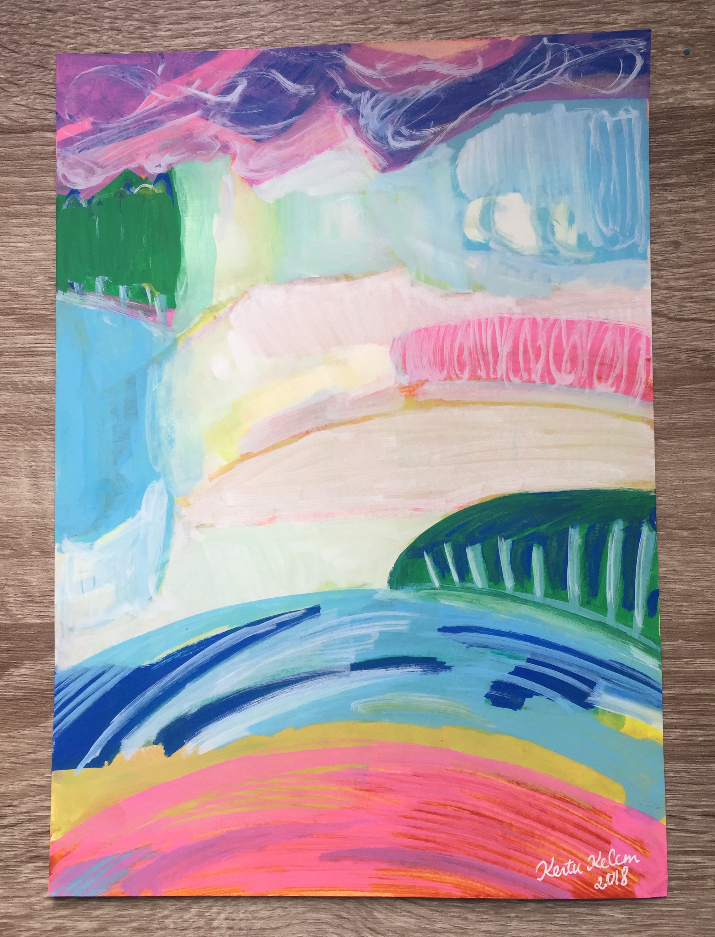 White Cliffs Fine Art Print