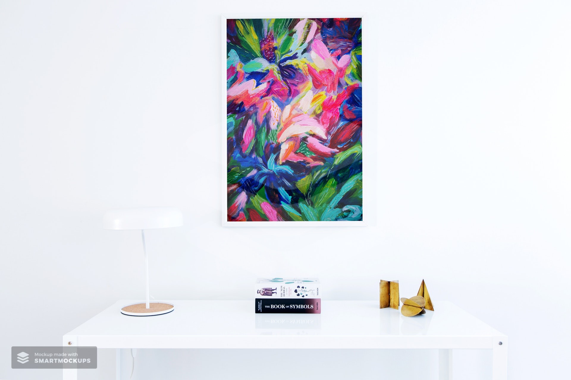 Full Bloom Original Abstract Painting British Art